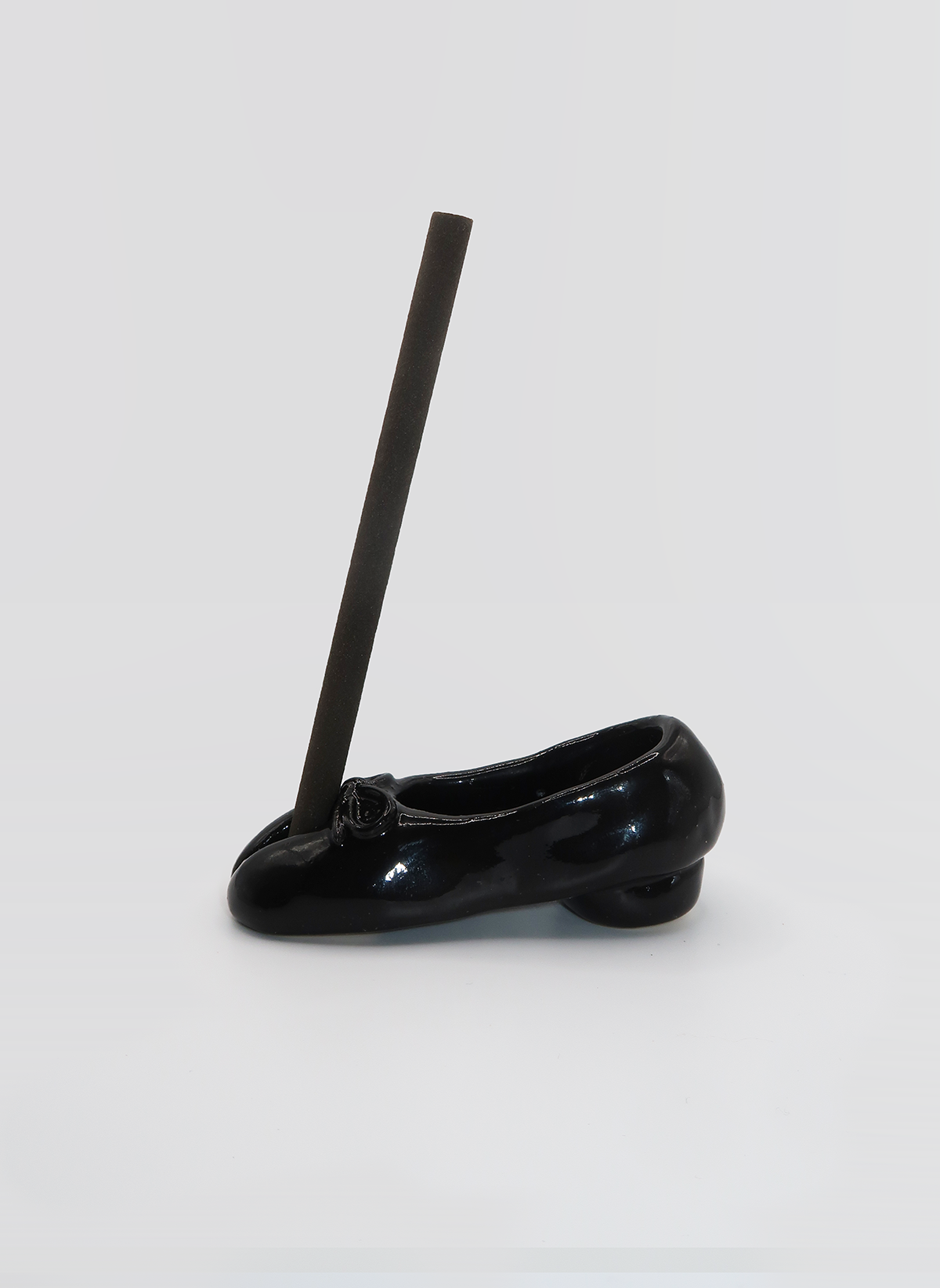 tabi incense holder (black)