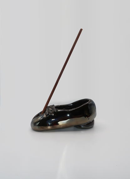 tabi incense holder (silver)