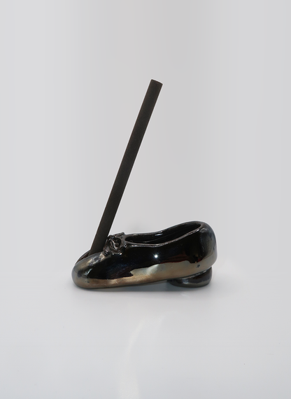 tabi incense holder (silver)